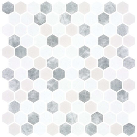 Andova Tiles SAMPLE Trillions 001 x 001 Glass Honeycomb Tile SAM-ANDTRI567
